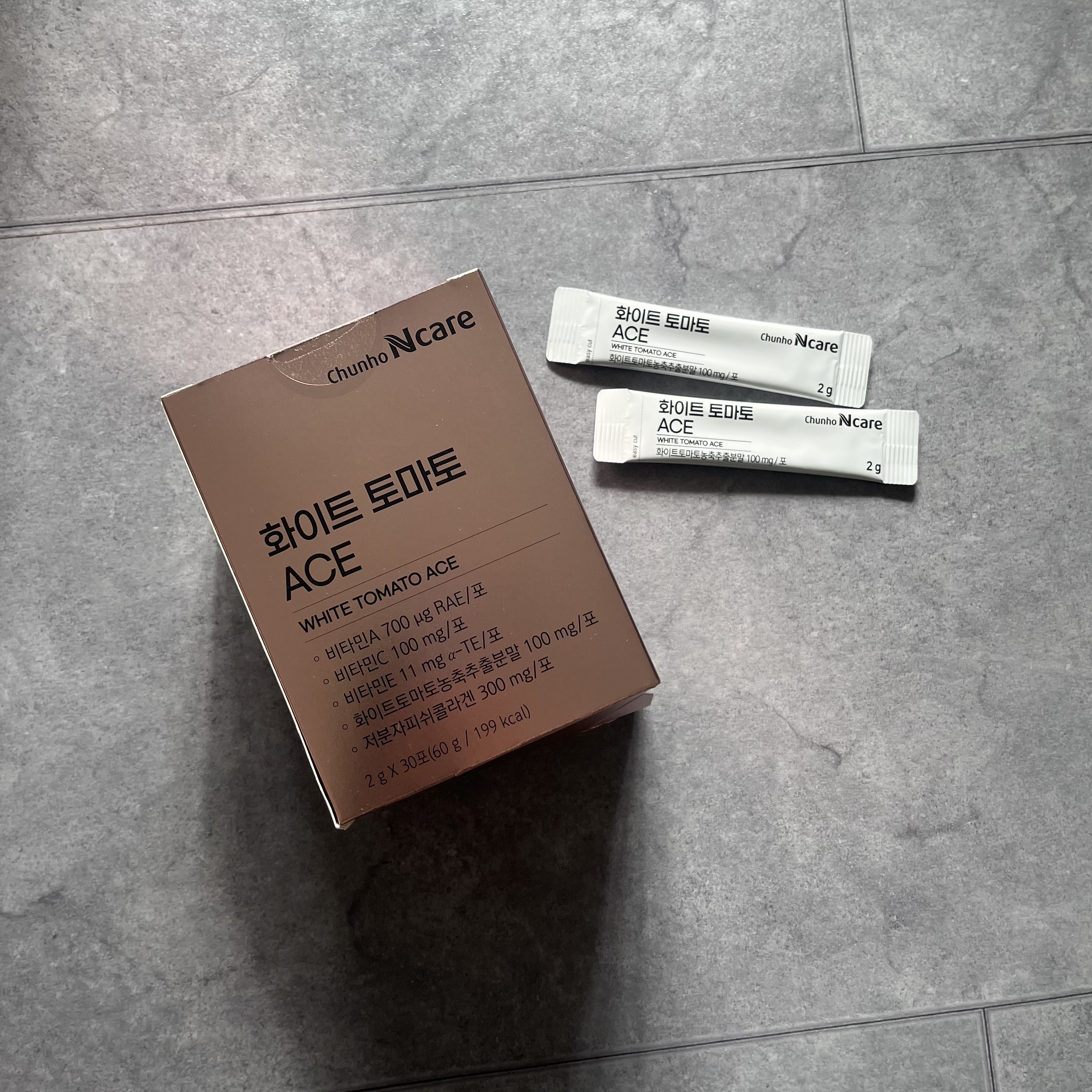  ホワイトトマト ACE 1box 30包/ChunhoNcare/美容サプリメントを使ったクチコミ（1枚目）