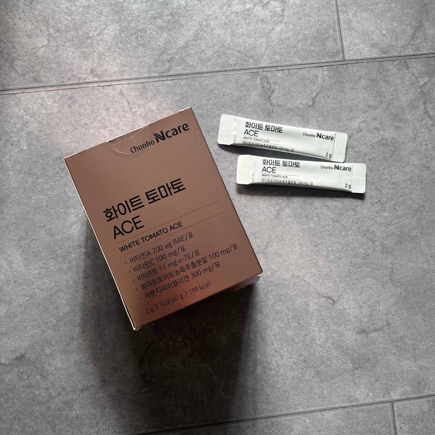 ホワイトトマト ACE 1box 30包/ChunhoNcare/美容サプリメントを使ったクチコミ(1枚目)