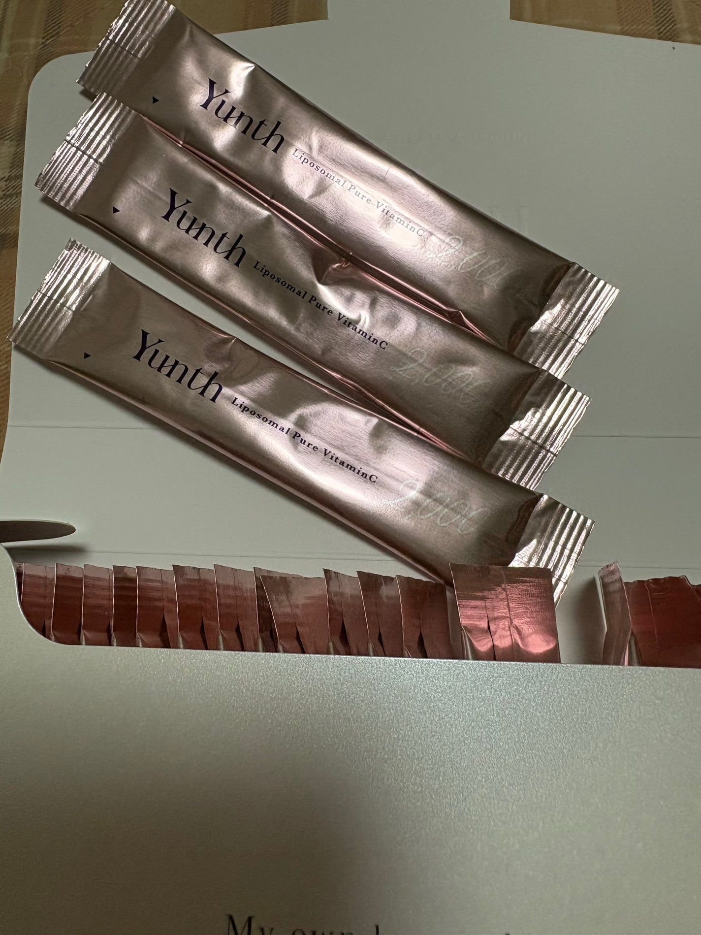 リポソーム生ビタミンC/Yunth/美容サプリメントを使ったクチコミ(2枚目)
