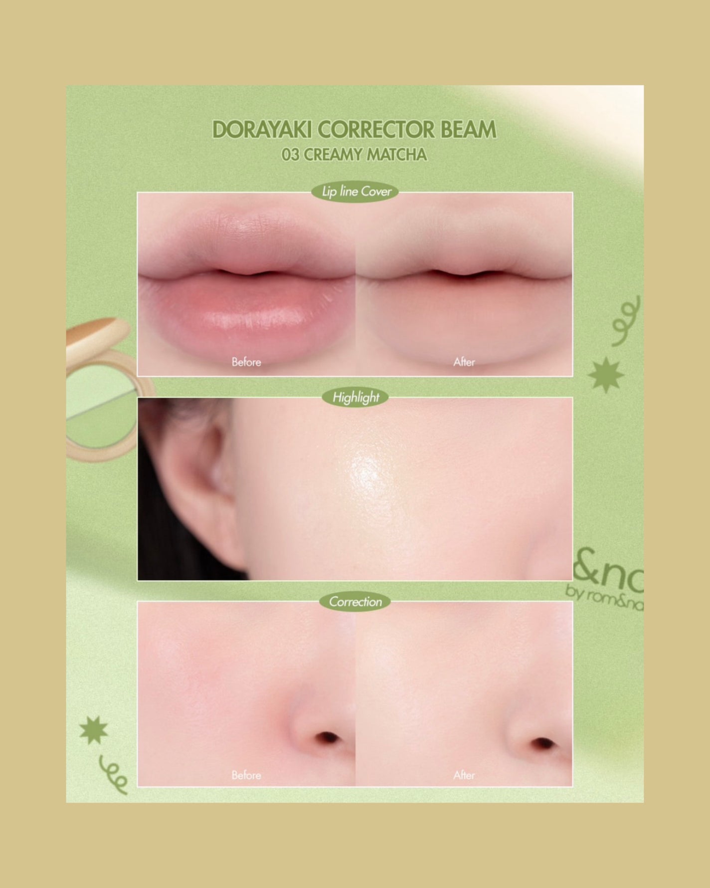 どら焼きリップ&チーク/&nd by rom&nd/マルチパレットを使ったクチコミ(8枚目)