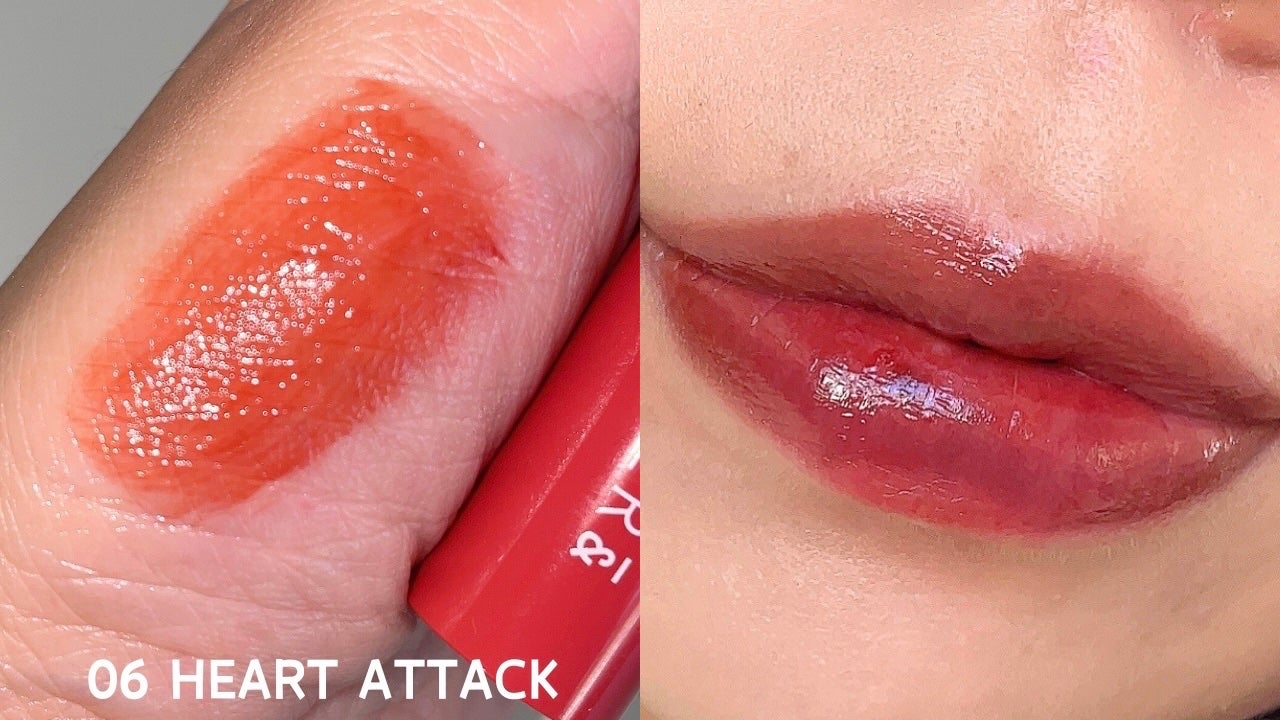 Dewy Syrup Tint/EITHER&/口紅を使ったクチコミ(8枚目)