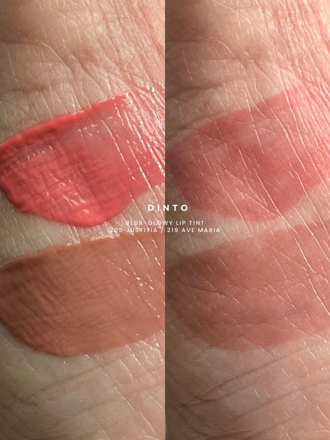 ブラーグロイリップティント/Dinto/リップティントを使ったクチコミ(4枚目)