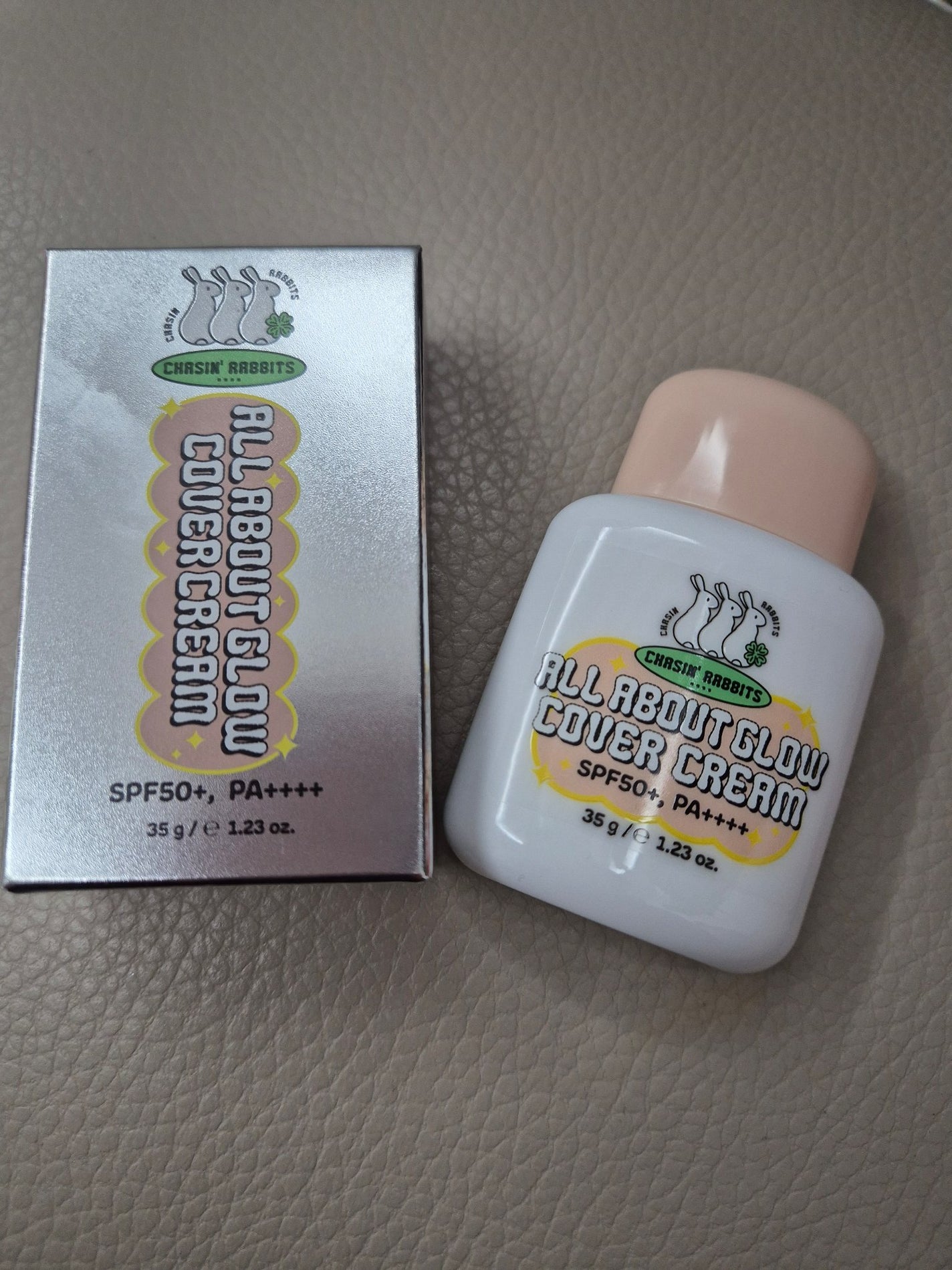 オールアバウトグロウカバークリーム/CHASIN'RABBITS/日焼け止めクリームを使ったクチコミ(1枚目)
