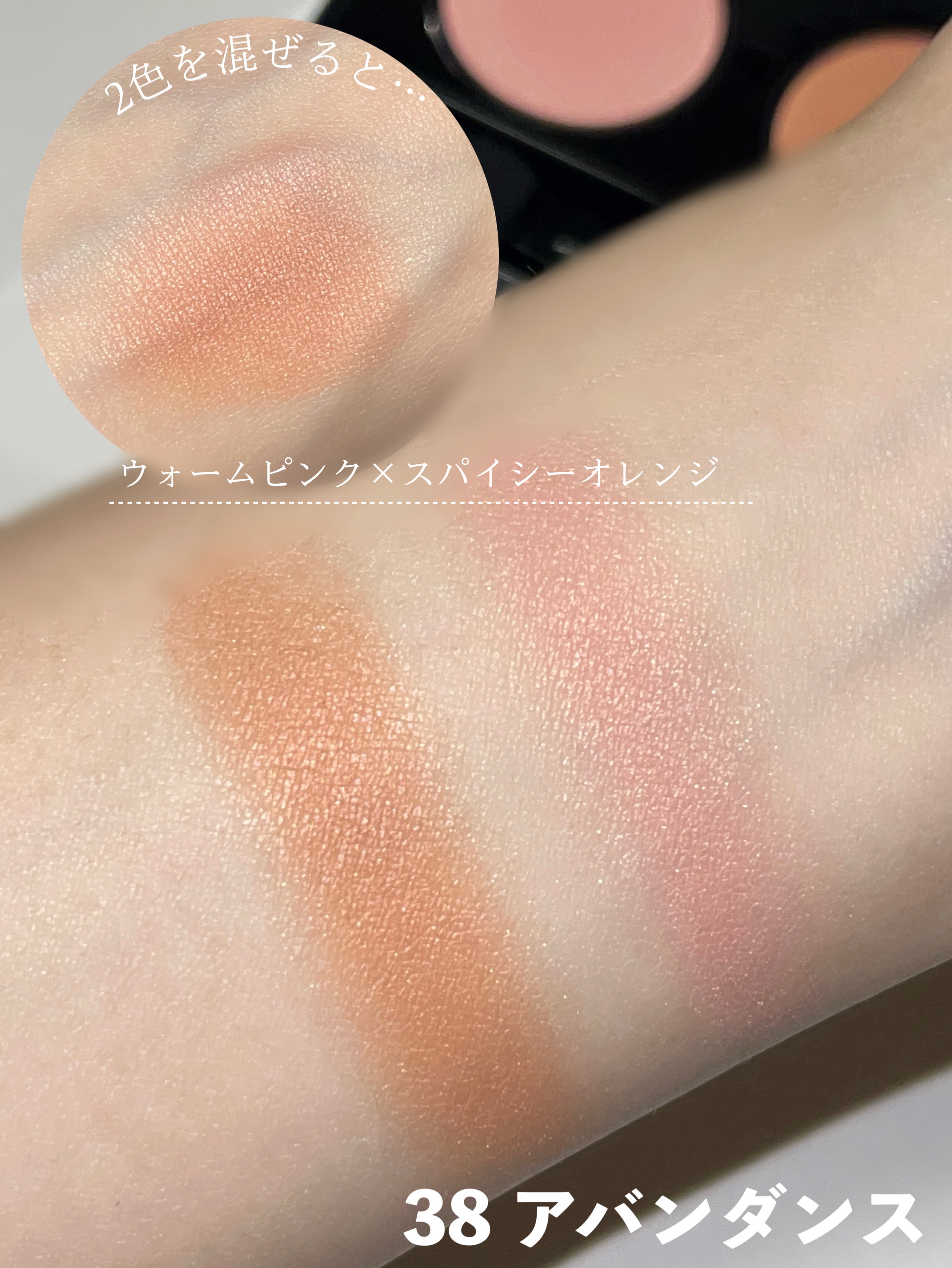 ビオモイスチュアシャドー/MiMC/アイシャドウパレットを使ったクチコミ（2枚目）