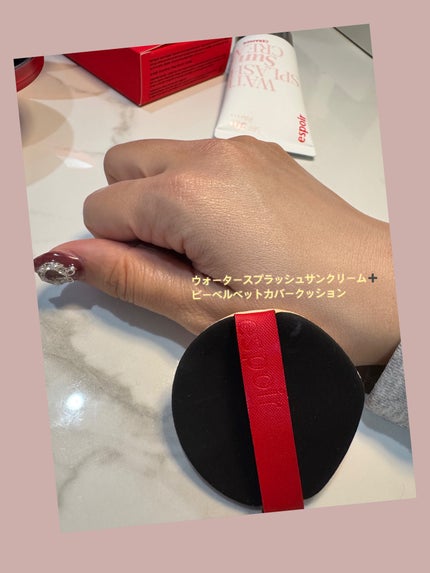 ウォータースプラッシュサンクリーム セラミド/espoir/日焼け止めクリームを使ったクチコミ(3枚目)