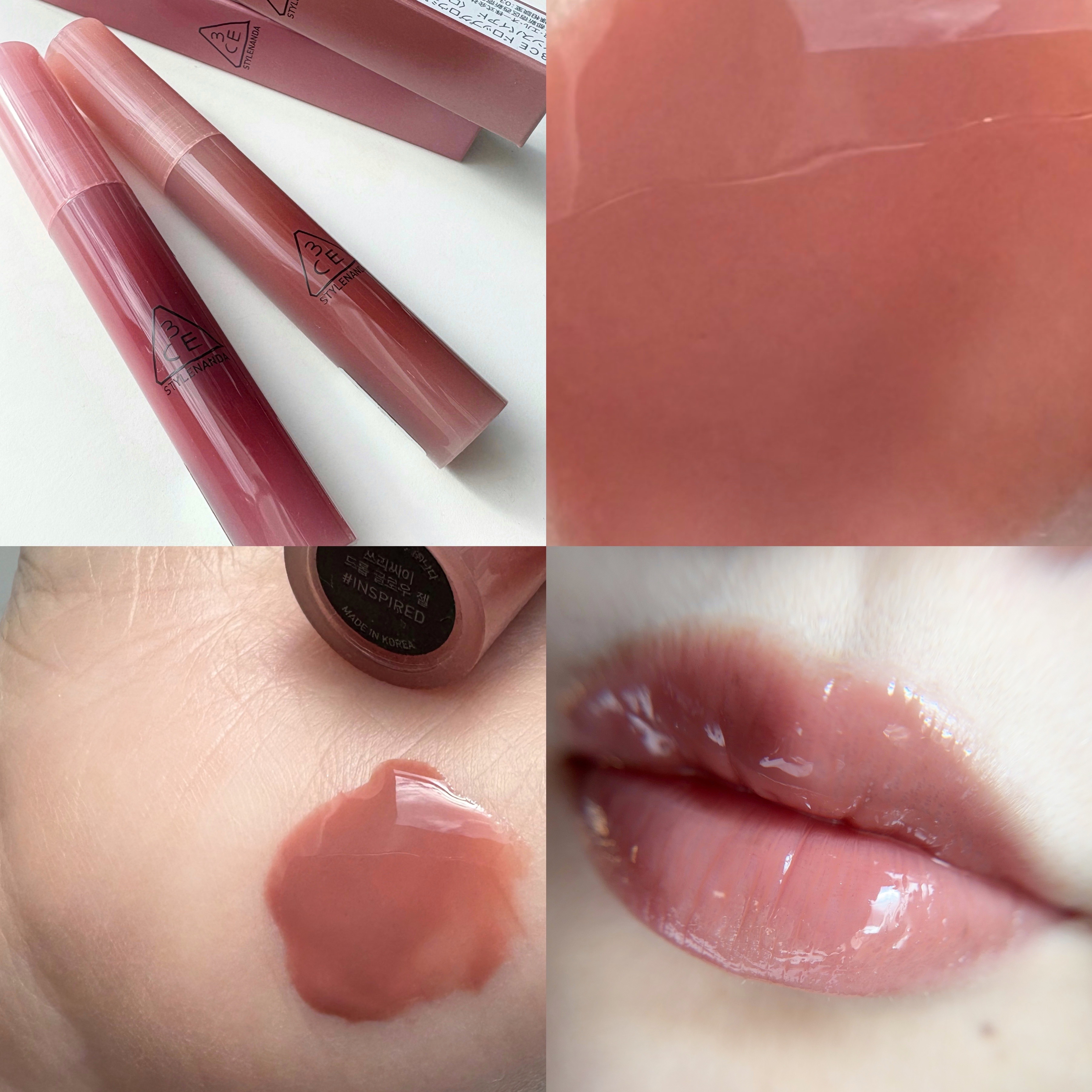 3CE ドロップグロウジェル インスパイアド/3CE/リップグロスを使ったクチコミ（1枚目）