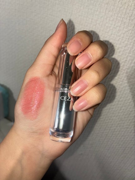 ラスティンググロスリップ BE1 ベージュ系/CEZANNE/口紅の画像