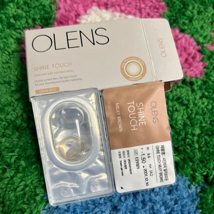 ShineTouch 1day/OLENS/ワンデー(1DAY)カラコンを使ったクチコミ(1枚目)