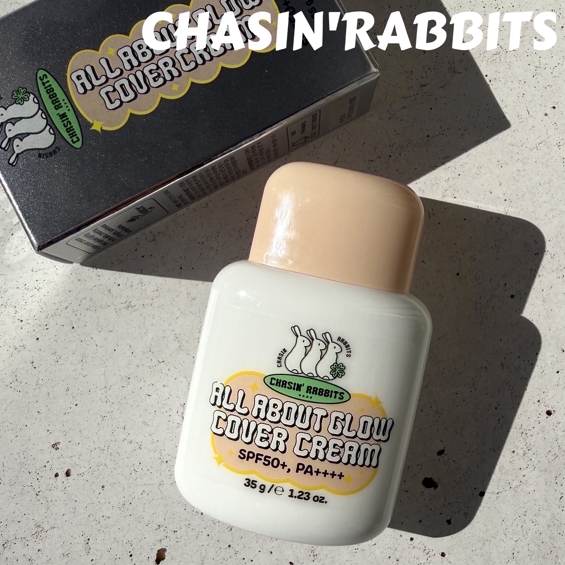 【誰にでも合う万能カバークリーム🐇】

CHASIN'RABBITS

☑︎オールアバウトグロウカバークリーム
SPF50+,PA++++

肌タイプ問わず使える
グロウカバークリーム

────────────

自分のお肌にフィットす