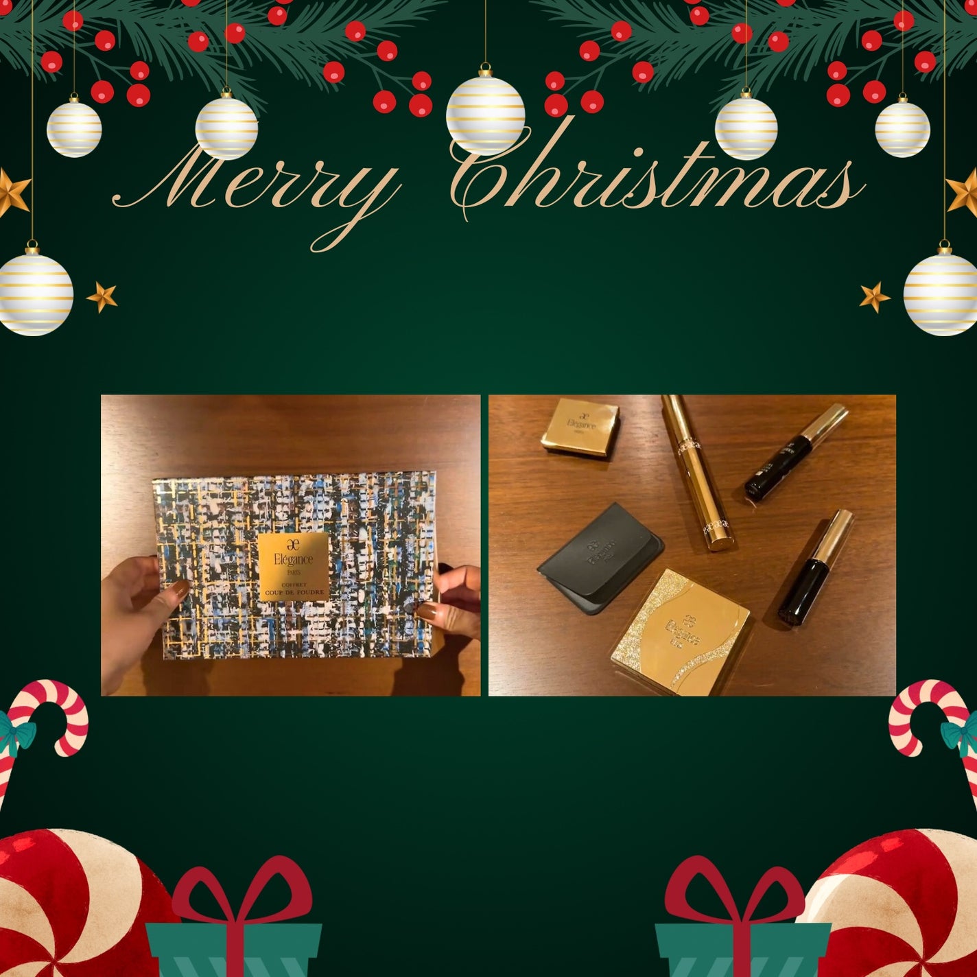 エレガンス コフレ クードゥフードル/エレガンス/メイクアップキットを使ったクチコミ(1枚目)