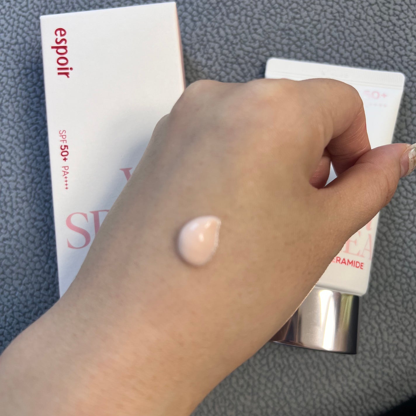 ウォータースプラッシュサンクリーム セラミド/espoir/日焼け止めクリームを使ったクチコミ(5枚目)