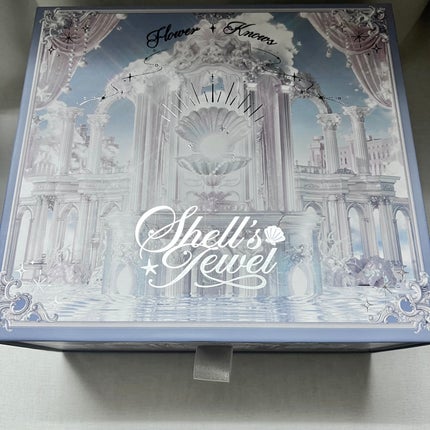 シェルズジュエルコレクション 6色アイシャドウパレット/FlowerKnows/アイシャドウパレットを使ったクチコミ(6枚目)