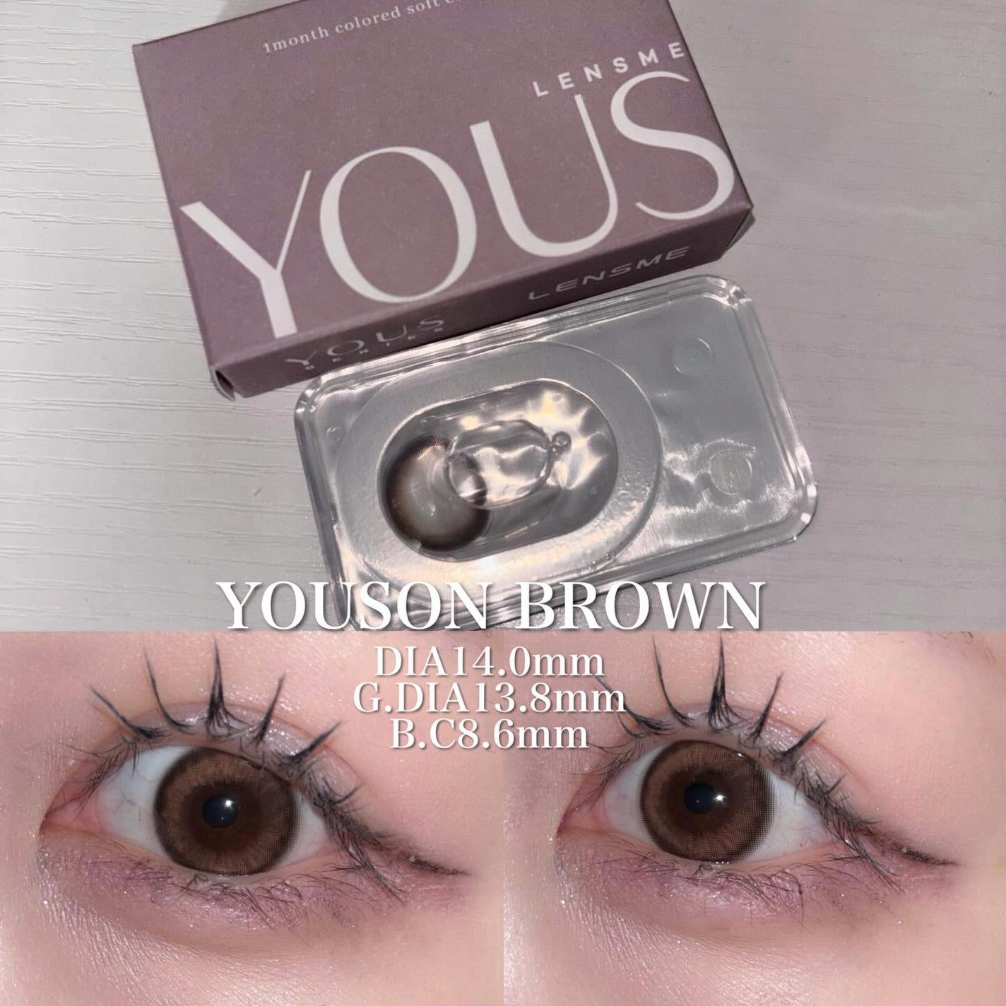 まるこ。 on LIPS 「❤︎@lensmejp_official⟡.·⎯⎯⎯⎯⎯⎯⎯⎯..」(3枚目)