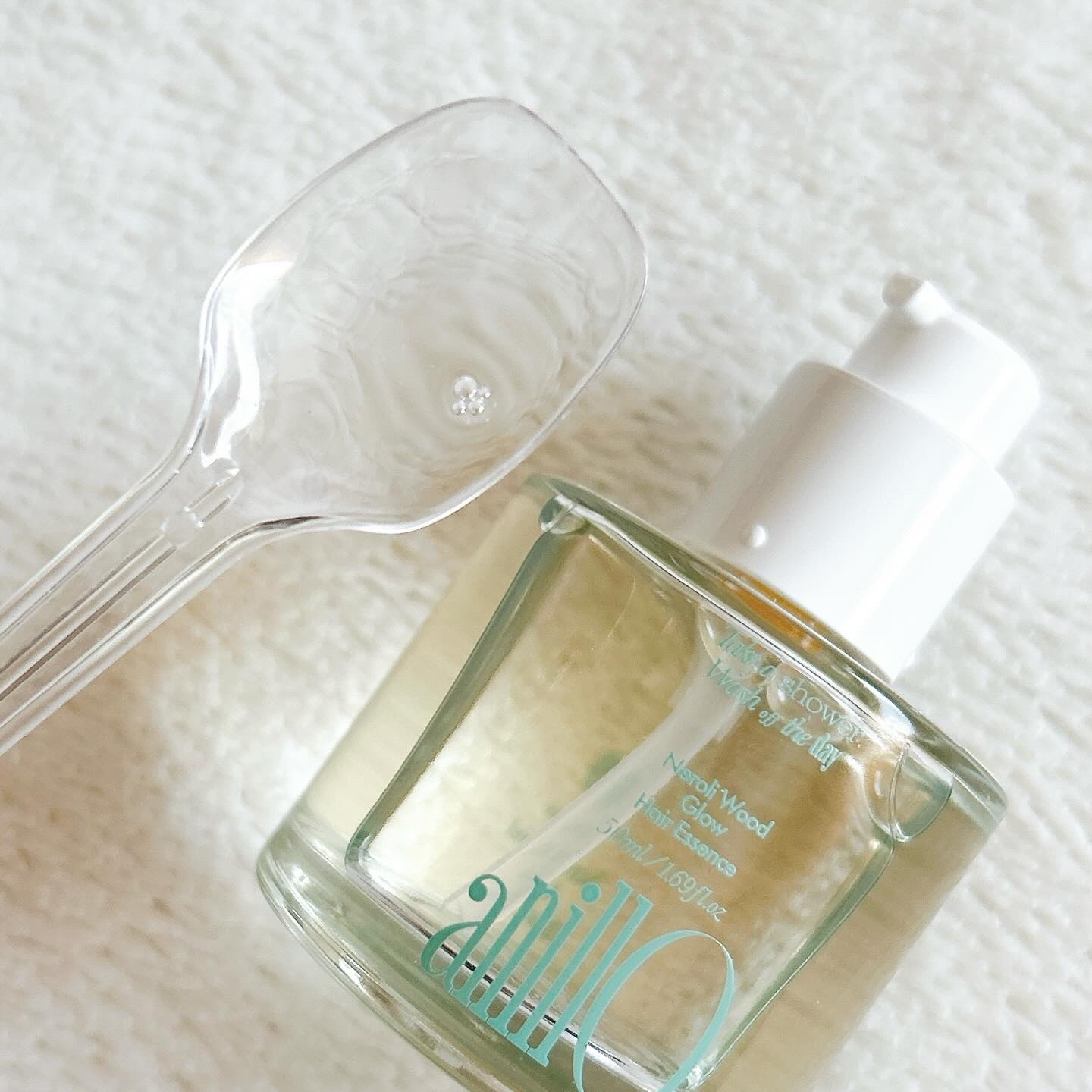 ロージーナイトヘアエッセンス/ANILLO/ヘアオイルを使ったクチコミ（3枚目）