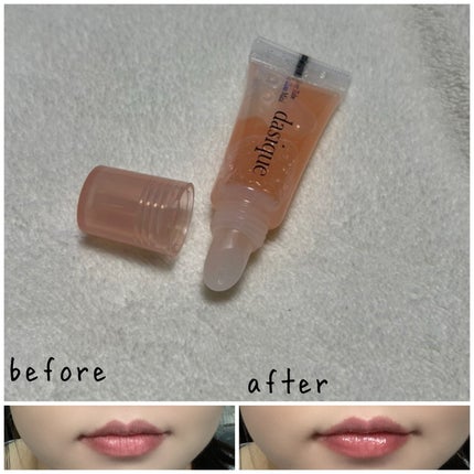 Glowy Tube Lip Gloss/dasique/リップグロスを使ったクチコミ(3枚目)
