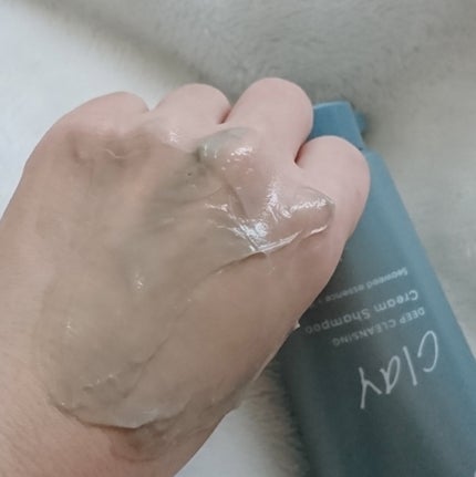 スパタイム クリームシャンプー (ディープクレンジング)/Spa time/市販シャンプーを使ったクチコミ(4枚目)