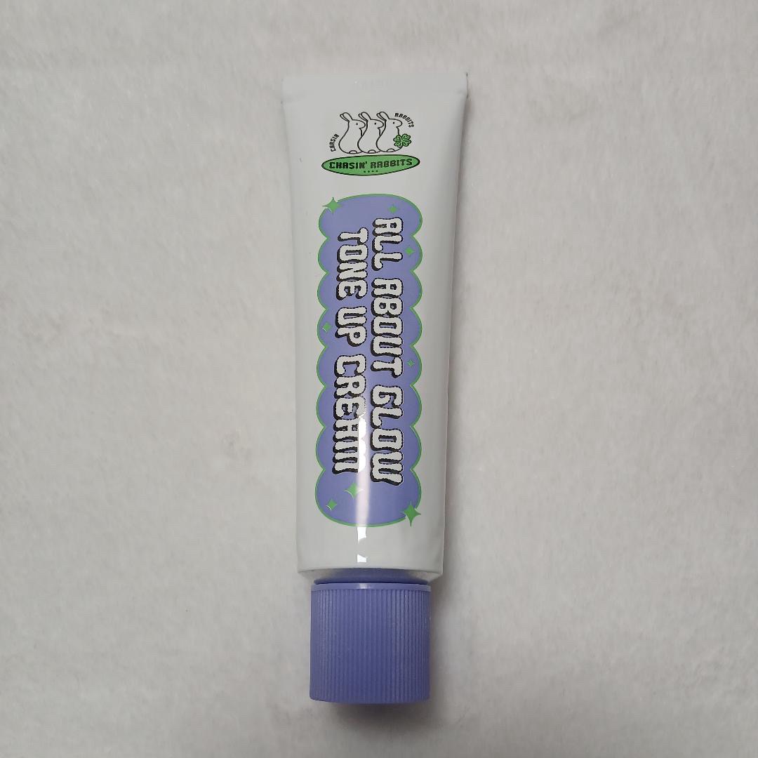 オールアバウトグロウトーンアップクリーム/CHASIN'RABBITS/化粧下地を使ったクチコミ（2枚目）