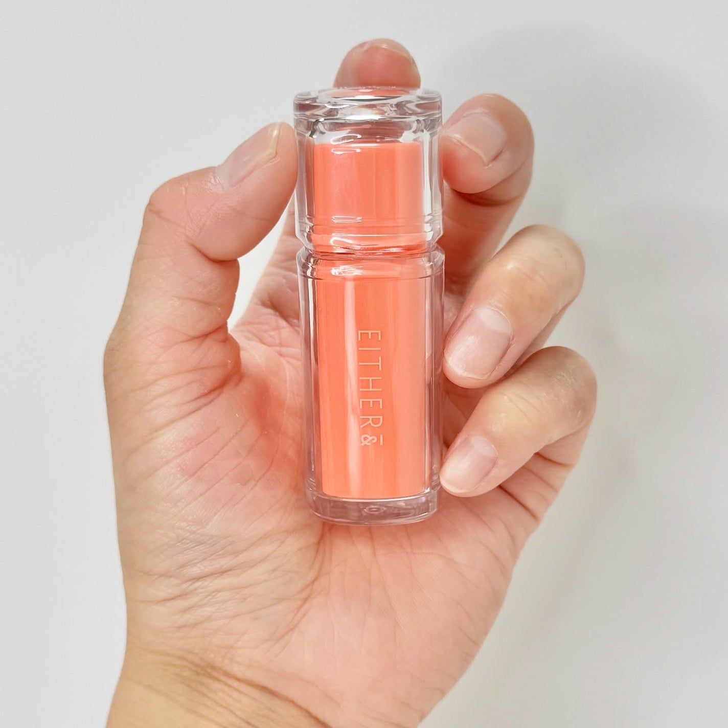 Dewy Syrup Tint/EITHER&/口紅を使ったクチコミ(2枚目)