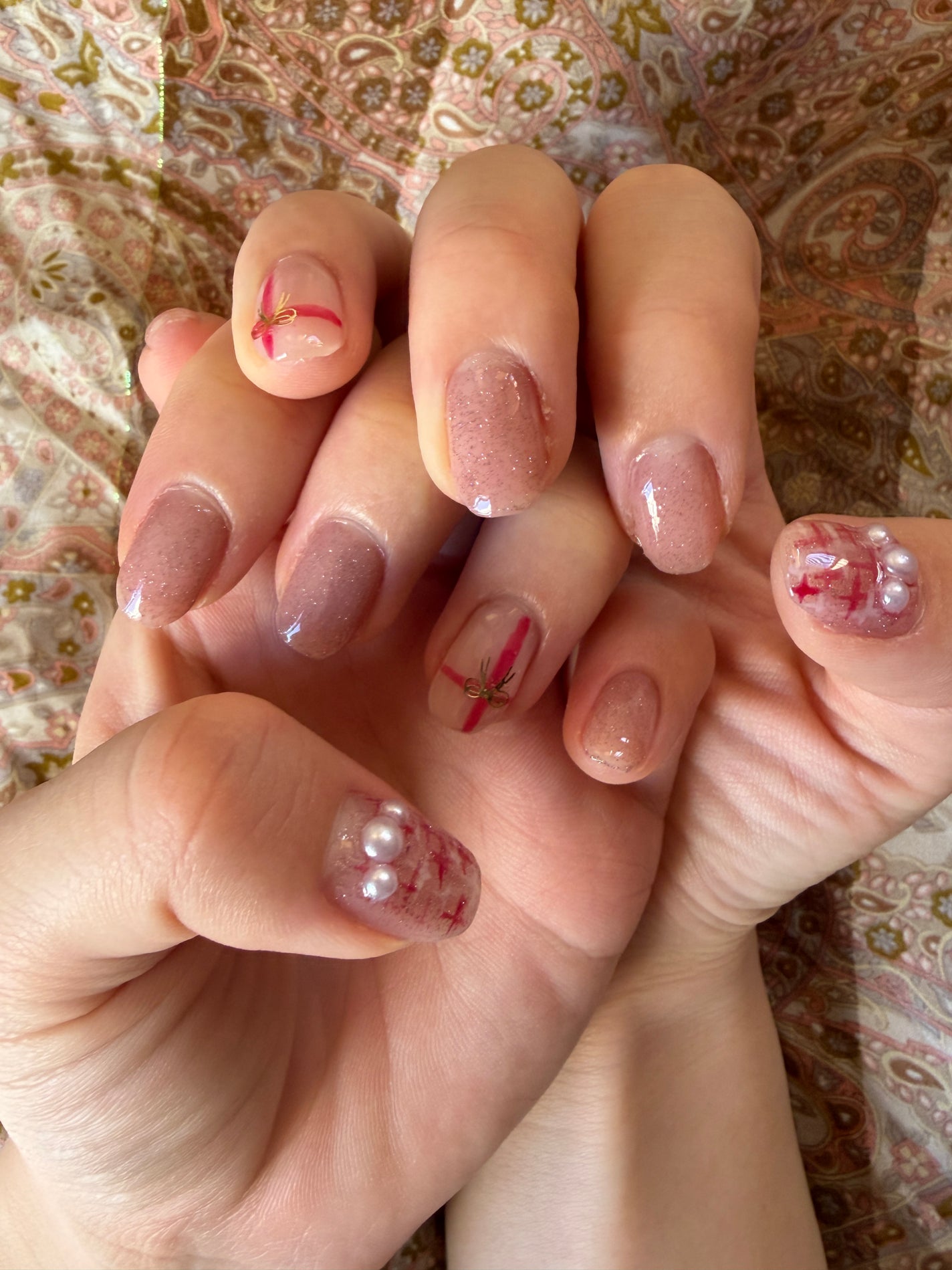 ジェルネイル(ライト対応)/セリア/ジェルネイルを使ったクチコミ(1枚目)