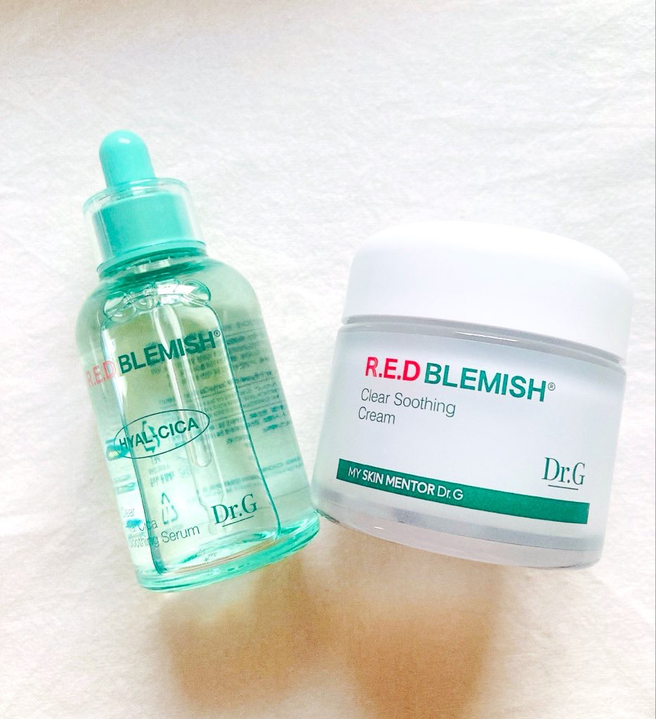 レッドブレミッシュ クリアスージングクリーム/Dr.G/フェイスクリームを使ったクチコミ（2枚目）