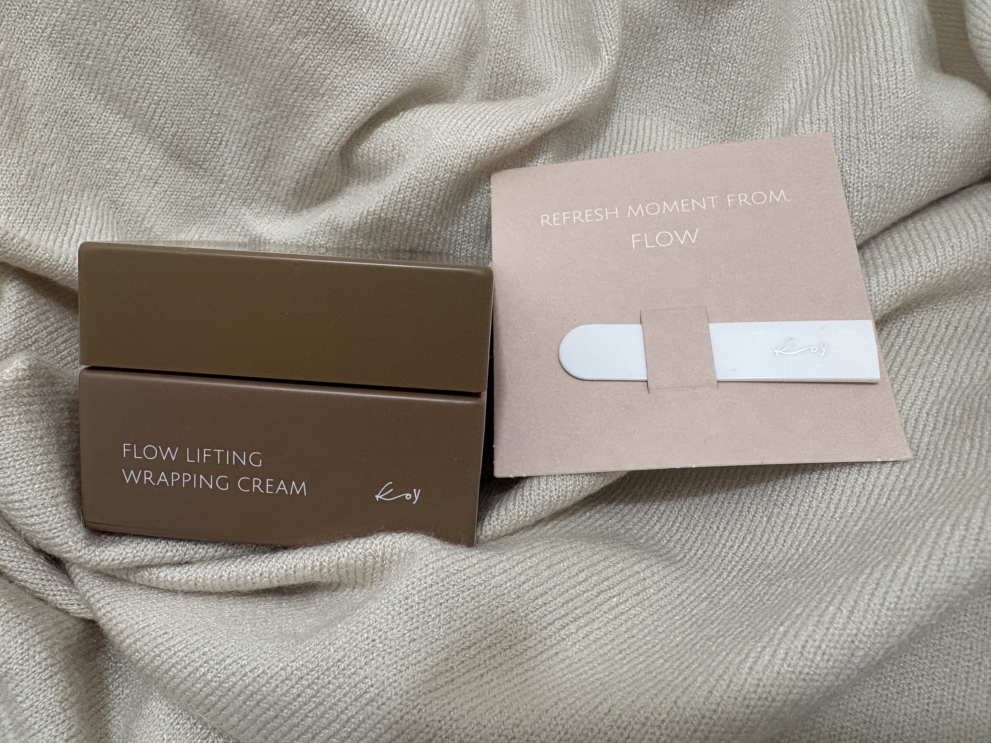 フローリフティングラッピングクリーム/koy/フェイスクリームを使ったクチコミ（1枚目）