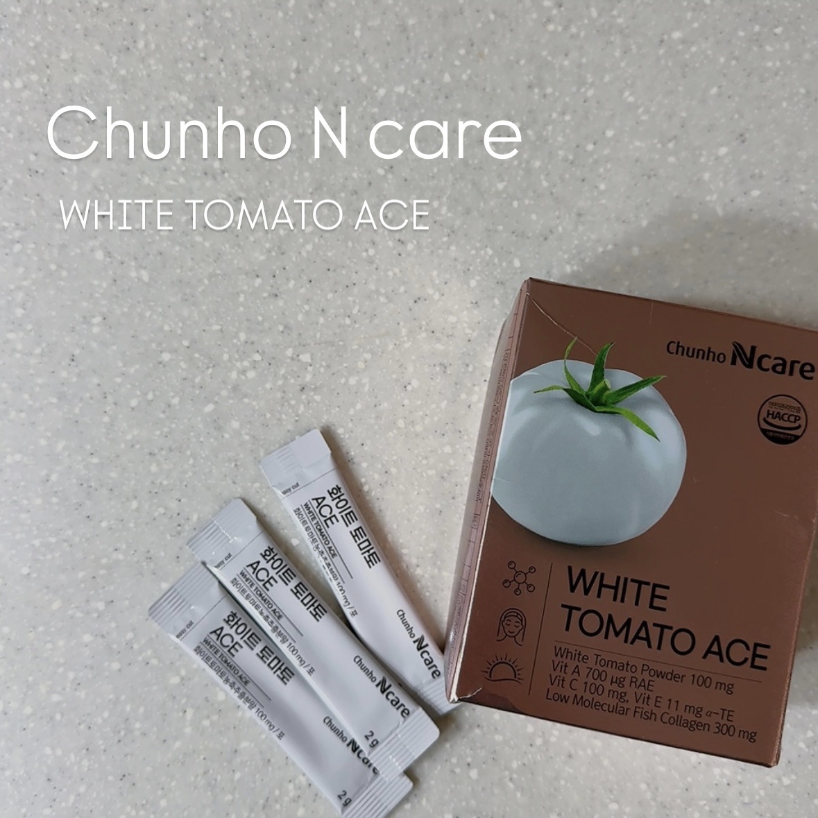  ホワイトトマト ACE 1box 30包/ChunhoNcare/美容サプリメントを使ったクチコミ（1枚目）