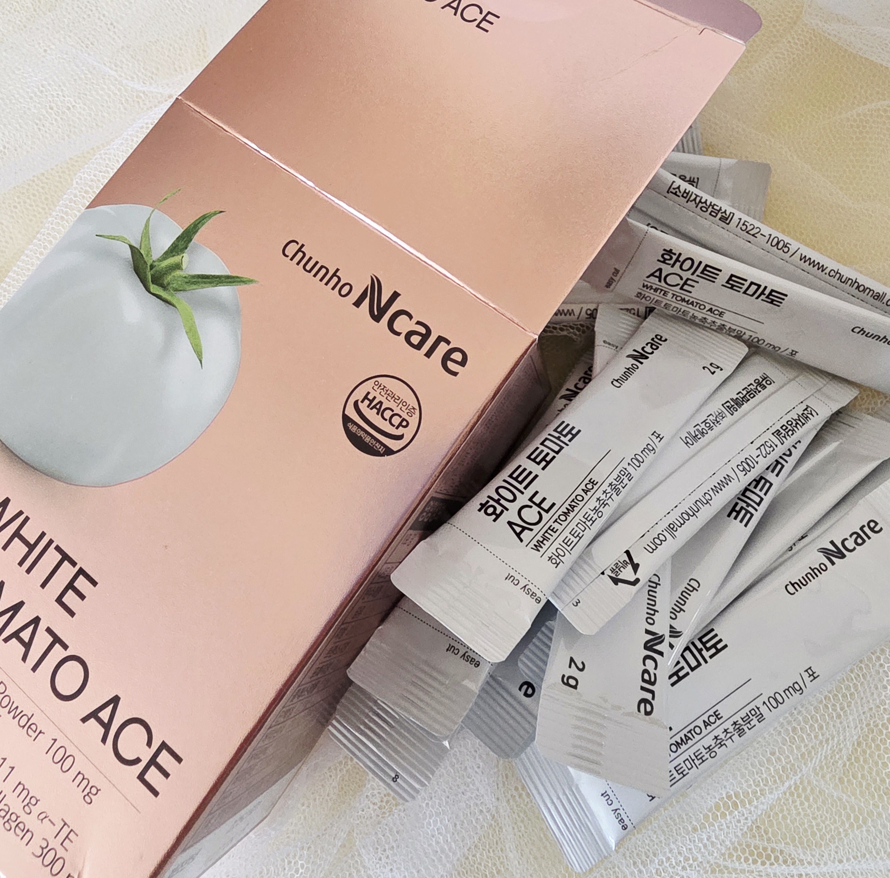  ホワイトトマト ACE 1box 30包/ChunhoNcare/美容サプリメントを使ったクチコミ（1枚目）