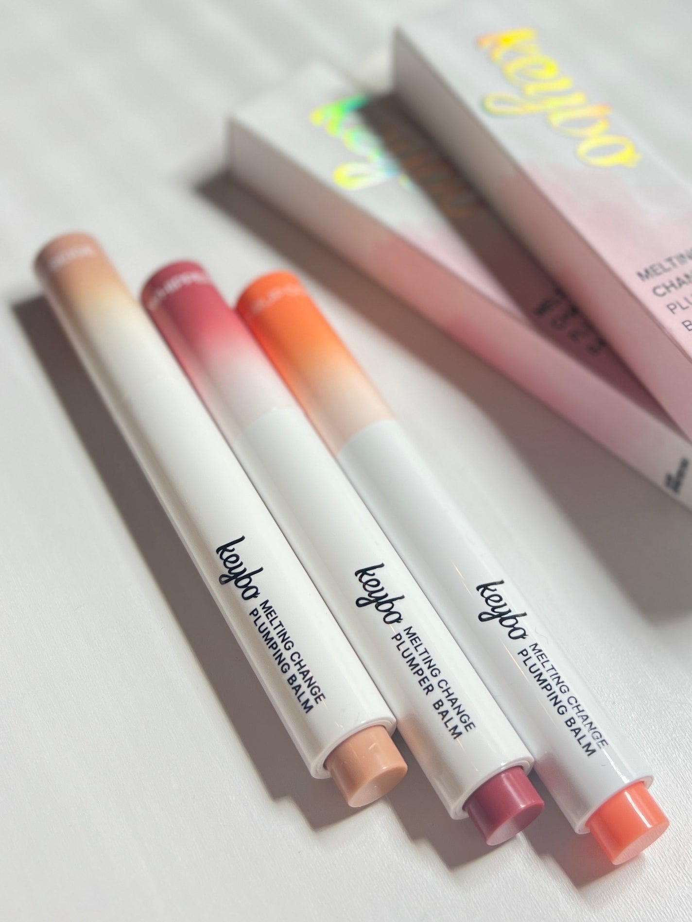 MELTING CHANGE PLUMPING BALM/keybo/口紅を使ったクチコミ(1枚目)