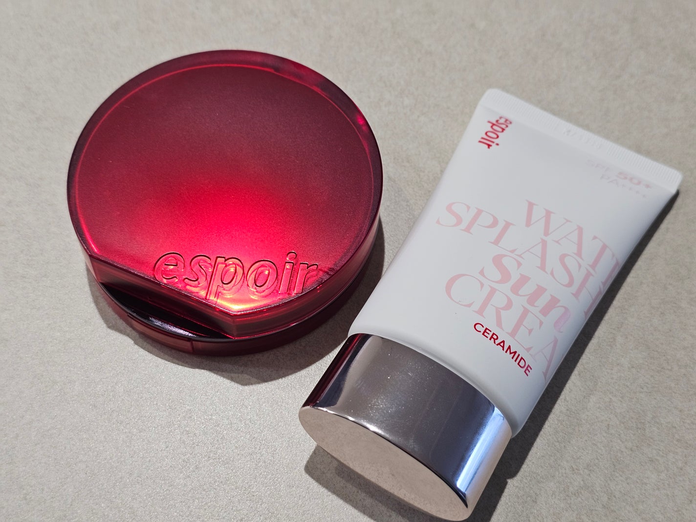 ウォータースプラッシュサンクリーム セラミド/espoir/日焼け止めクリームを使ったクチコミ(3枚目)