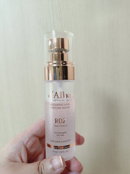 プロフェッショナルリペアリングヘアパヒュームセラム 50ml/ダルバ/ヘアミストを使ったクチコミ(1枚目)