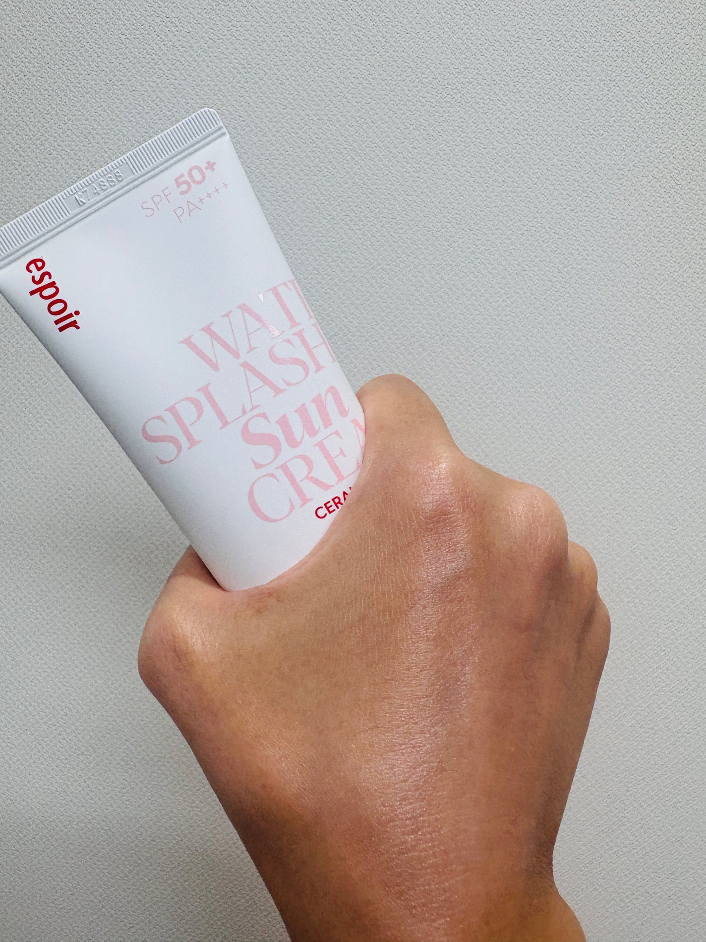 ウォータースプラッシュサンクリーム セラミド/espoir/日焼け止めクリームを使ったクチコミ(3枚目)