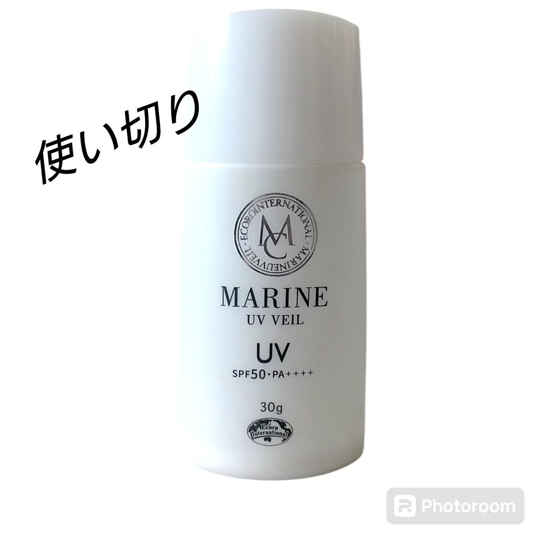 マリンUVヴェール/エコロインターナショナル/日焼け止めクリームを使ったクチコミ（1枚目）