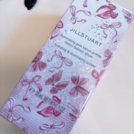 ジルスチュアート イルミネイティングジェム セラムブライマー リボンファッションショー/JILL STUART/化粧下地を使ったクチコミ(2枚目)