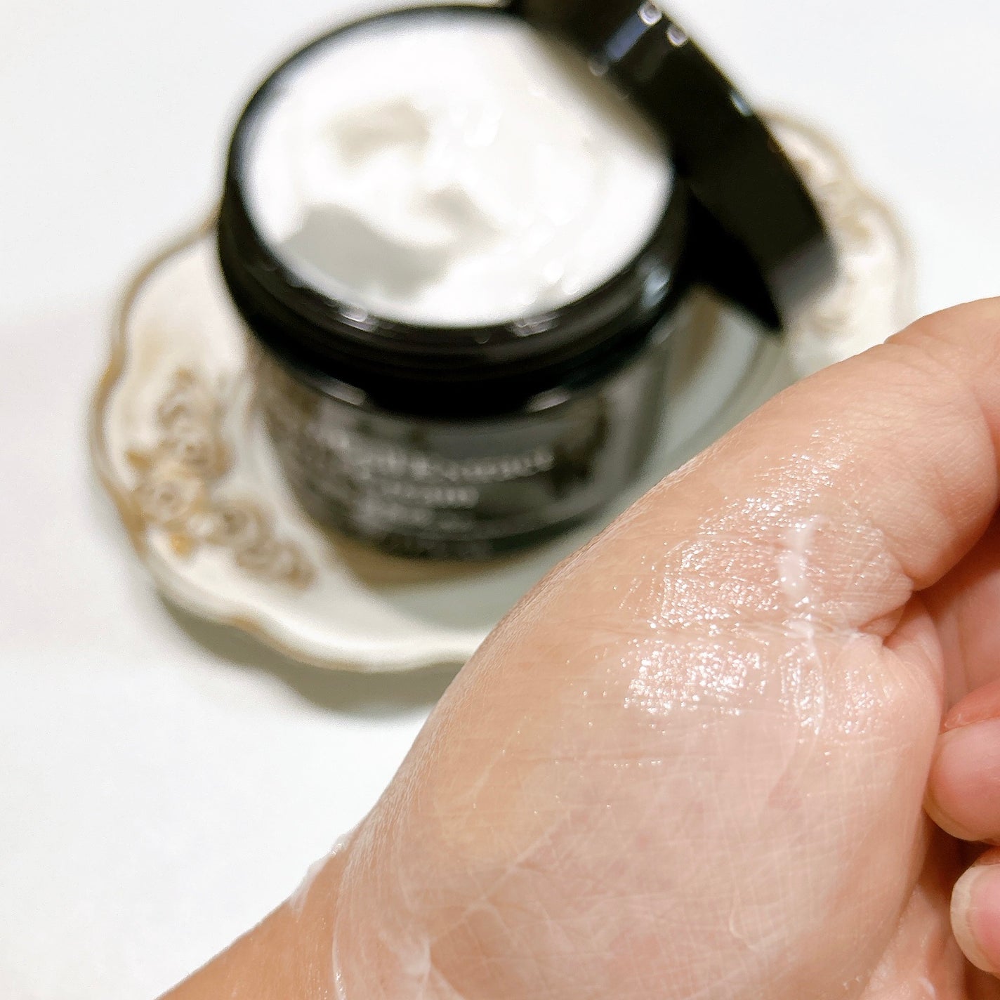 プラチナレーベル ヒト幹細胞エキス(*1)配合 美容クリーム/プラチナレーベル/フェイスクリームを使ったクチコミ(4枚目)