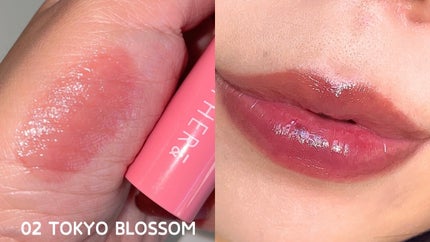 Dewy Syrup Tint/EITHER&/口紅を使ったクチコミ(4枚目)