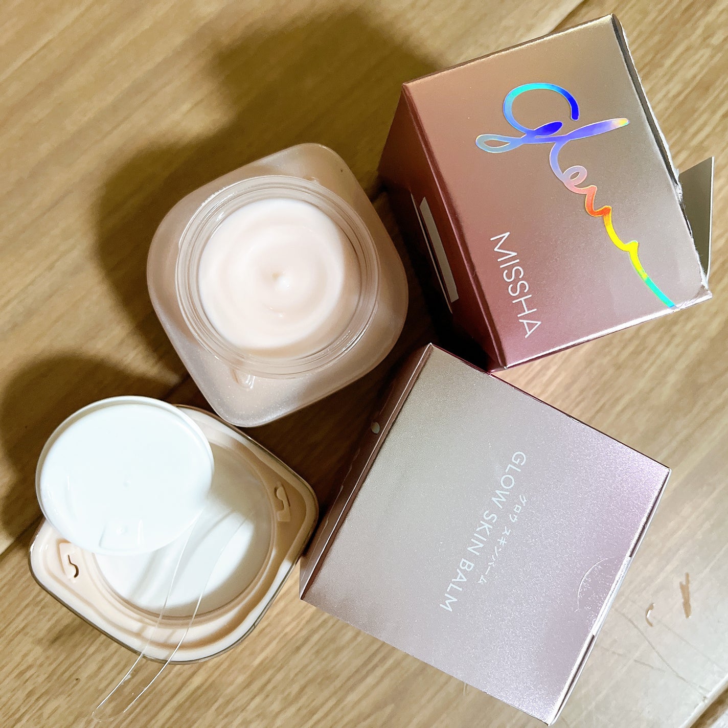 ミシャ グロウ スキンバーム(R)/MISSHA/化粧下地を使ったクチコミ(3枚目)