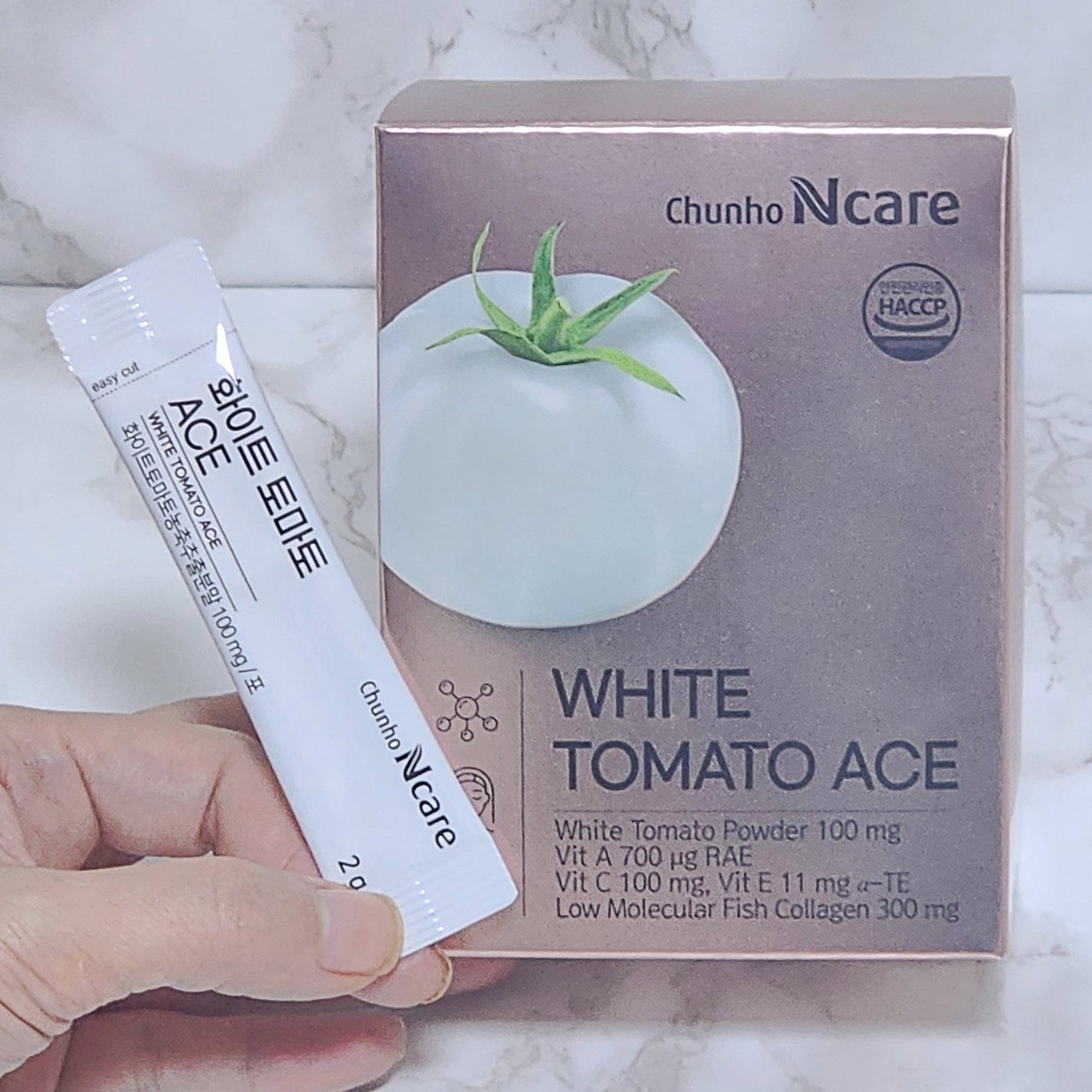 ホワイトトマト ACE 1box 30包/ChunhoNcare/美容サプリメントを使ったクチコミ(1枚目)