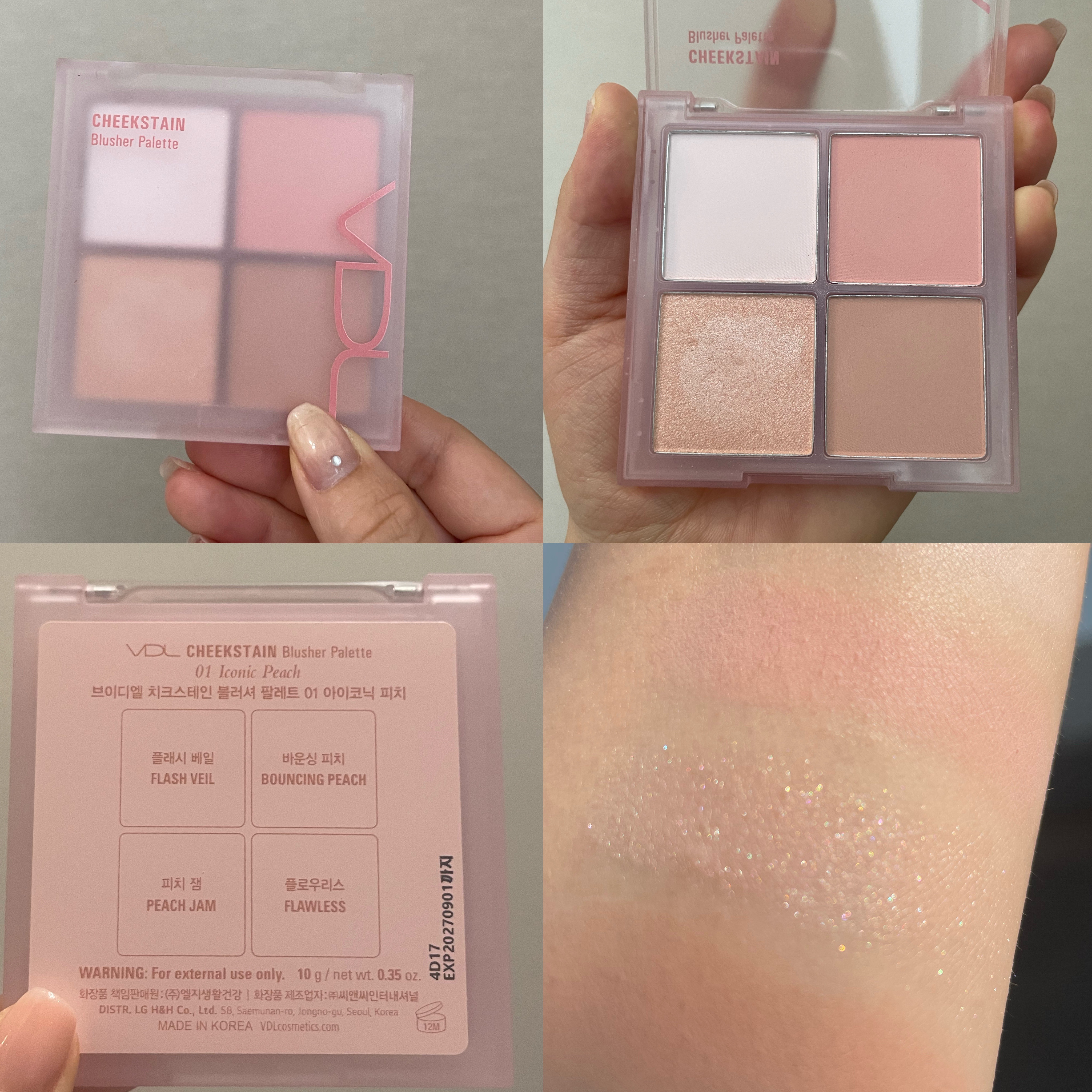 チークステイン ブラッシャー/VDL/パウダーチークを使ったクチコミ（2枚目）