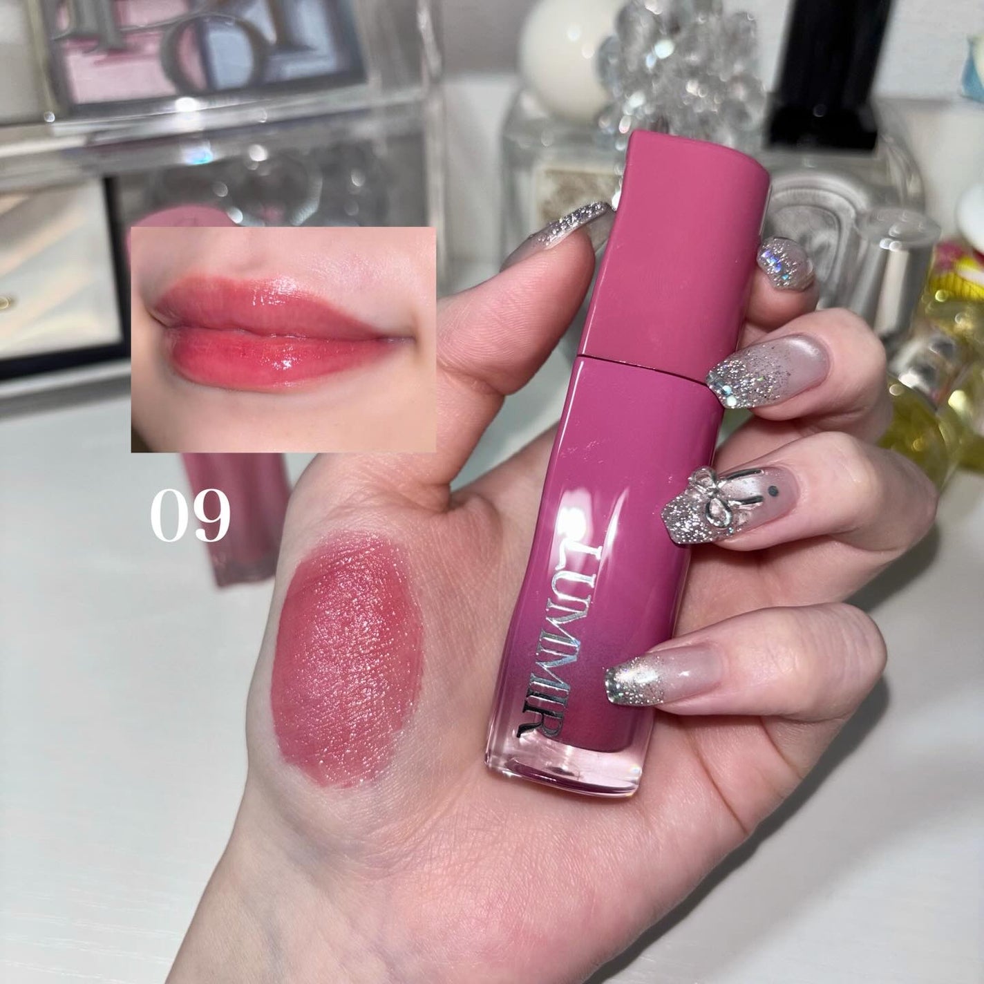 ONE COAT グロウティント/Lummir/リップティントを使ったクチコミ(5枚目)