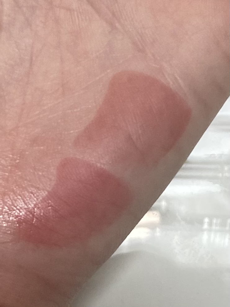 ジューシーデュイティント 25 アールグレイローズ/dasique/リップティントを使ったクチコミ（3枚目）