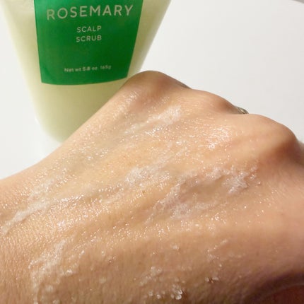 ローズマリー スカルプ スクラブ/AROMATICA/ヘッドスクラブを使ったクチコミ(3枚目)