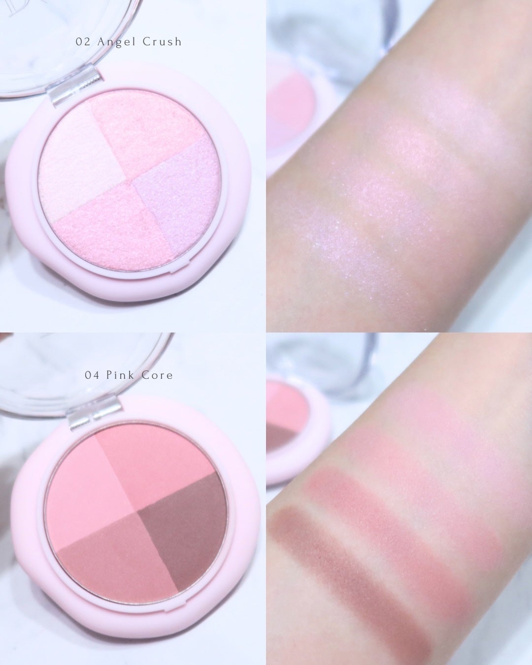 マルチクアッドシャドウ/dasique/パウダーアイシャドウを使ったクチコミ(3枚目)