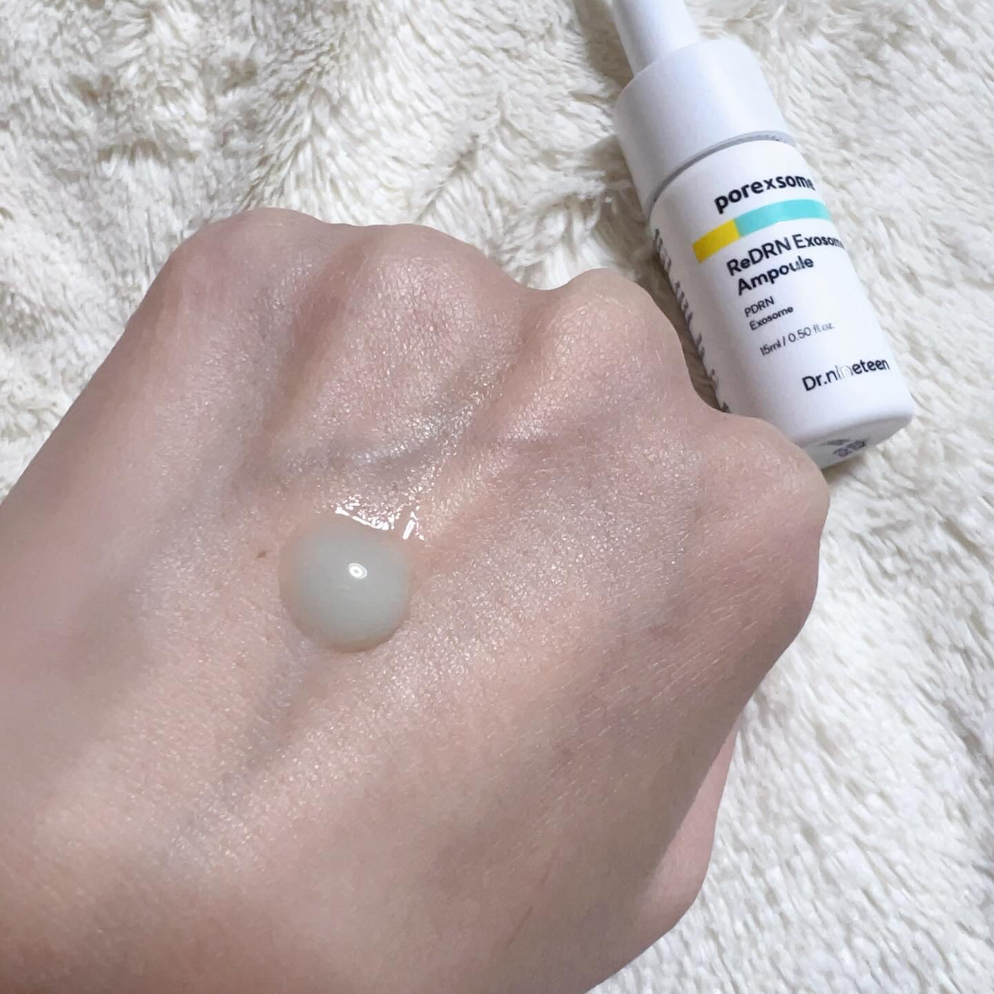 ReDRNエクソソームアンプル/Dr.nineteen/美容液を使ったクチコミ（3枚目）