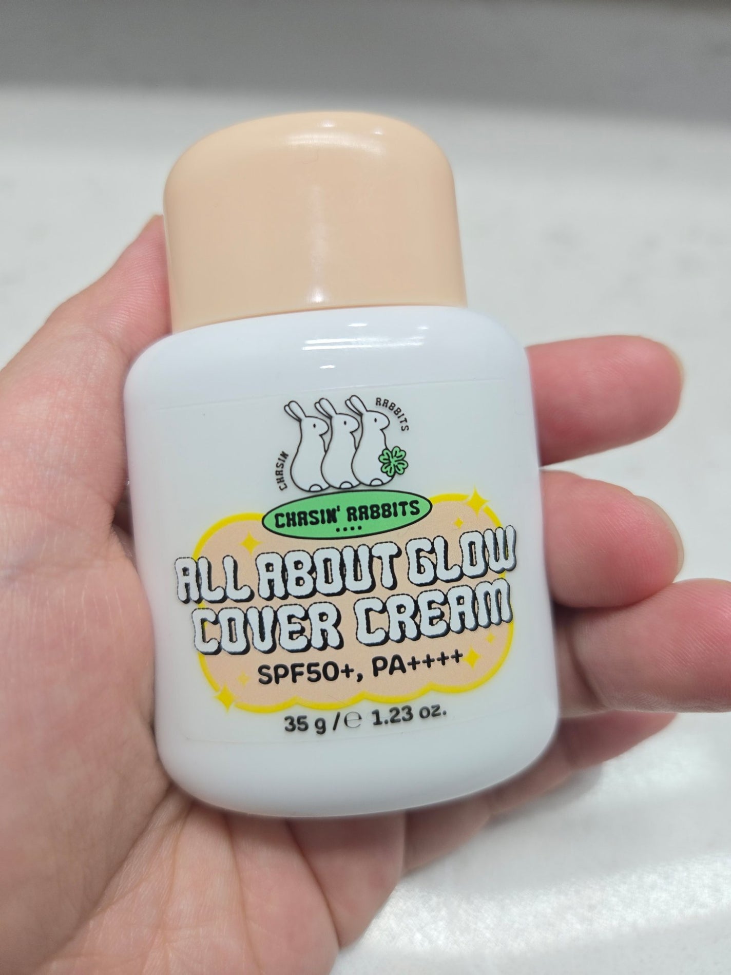 オールアバウトグロウカバークリーム/CHASIN'RABBITS/日焼け止めクリームを使ったクチコミ(1枚目)