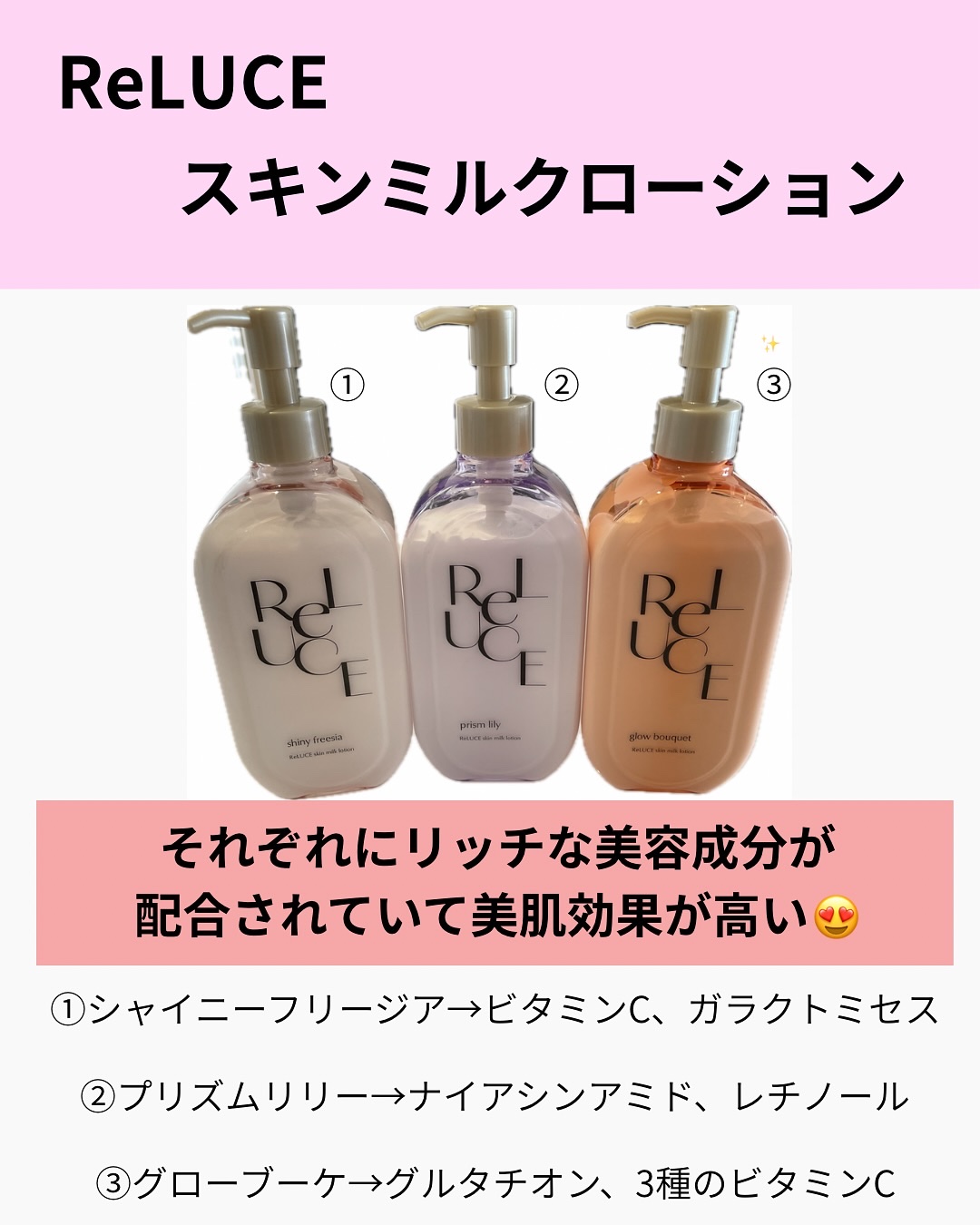 リルーチェスキンミルクローションプリズムリリー/コスメテックスローランド/ボディローションを使ったクチコミ（2枚目）