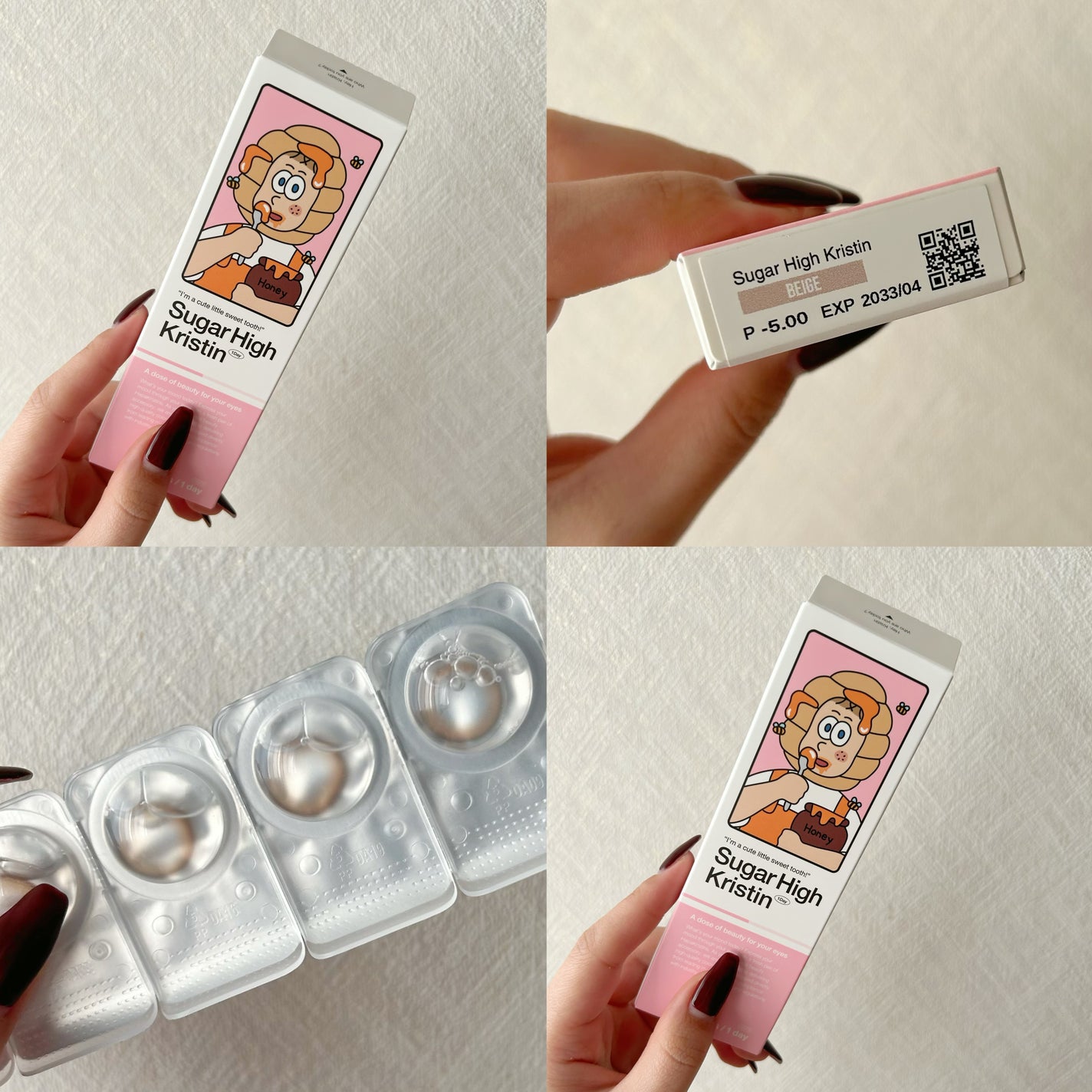 Sugar High Kristin Plus 1day/Hapa kristin/ワンデー(1DAY)カラコンを使ったクチコミ(1枚目)