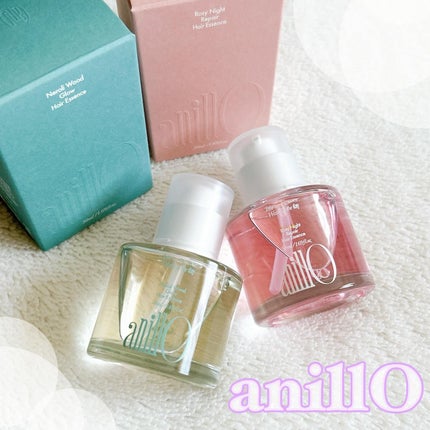 ロージーナイトヘアエッセンス/ANILLO/ヘアオイルを使ったクチコミ(1枚目)
