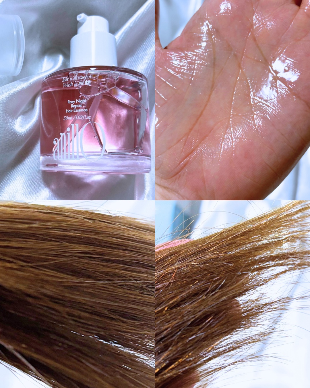 ライムサンデーリフレッシュヘアエッセンス/ANILLO/アウトバストリートメントを使ったクチコミ（3枚目）