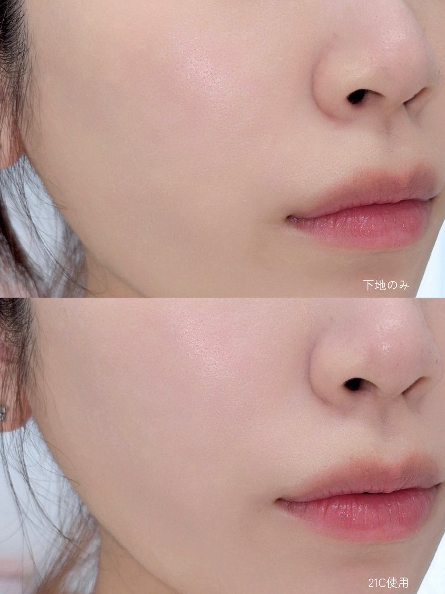 キルカバー メッシュ グロウ エッセンシャル クッション/CLIO/クッションファンデーションを使ったクチコミ（3枚目）