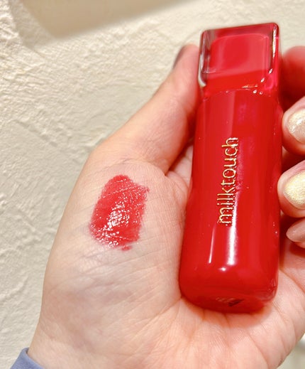 ジェリーフィットティンティッドグロウティント/Milk Touch/リップティントを使ったクチコミ(2枚目)